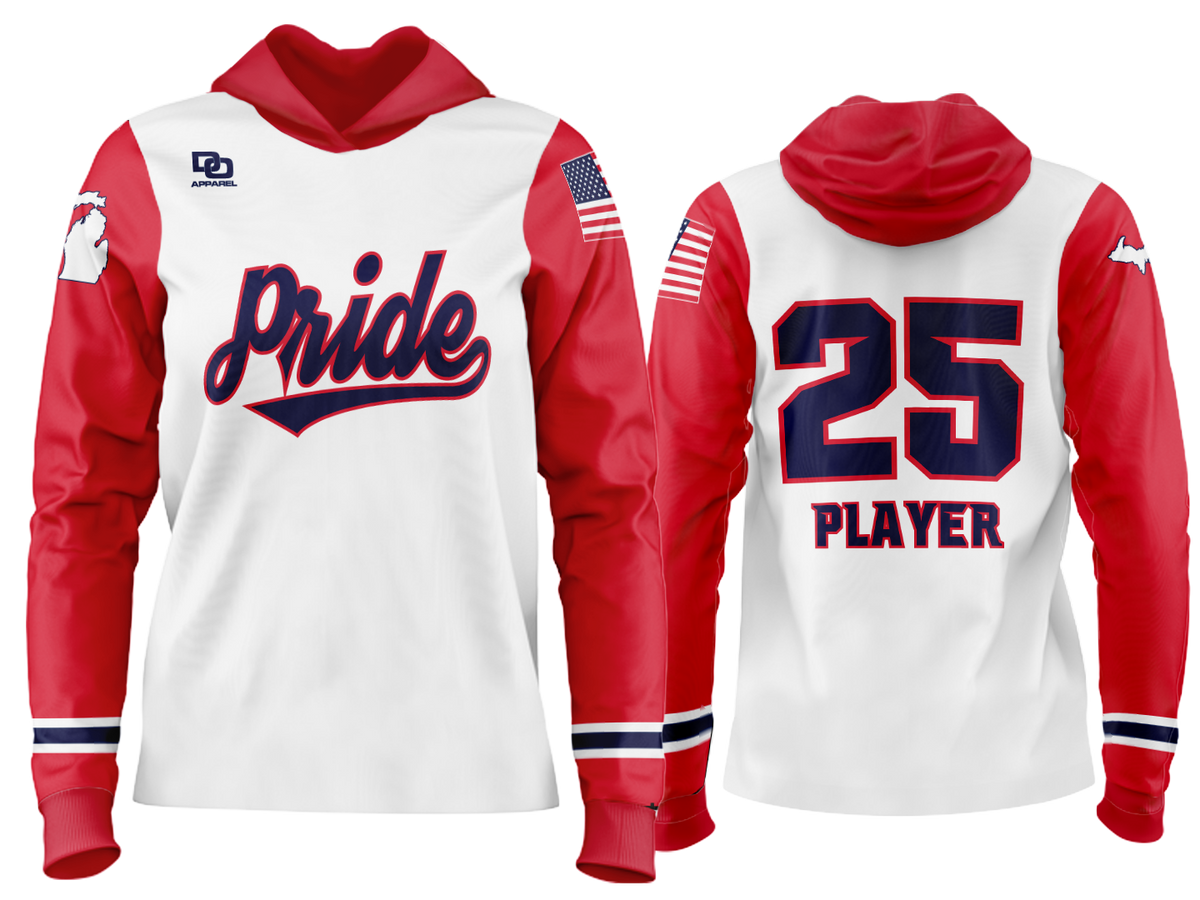 Custom Team Hoodie - White TRD