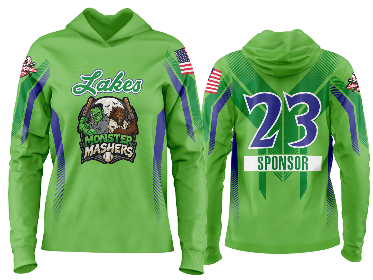 Custom Team Hoodie - Monster Mashers