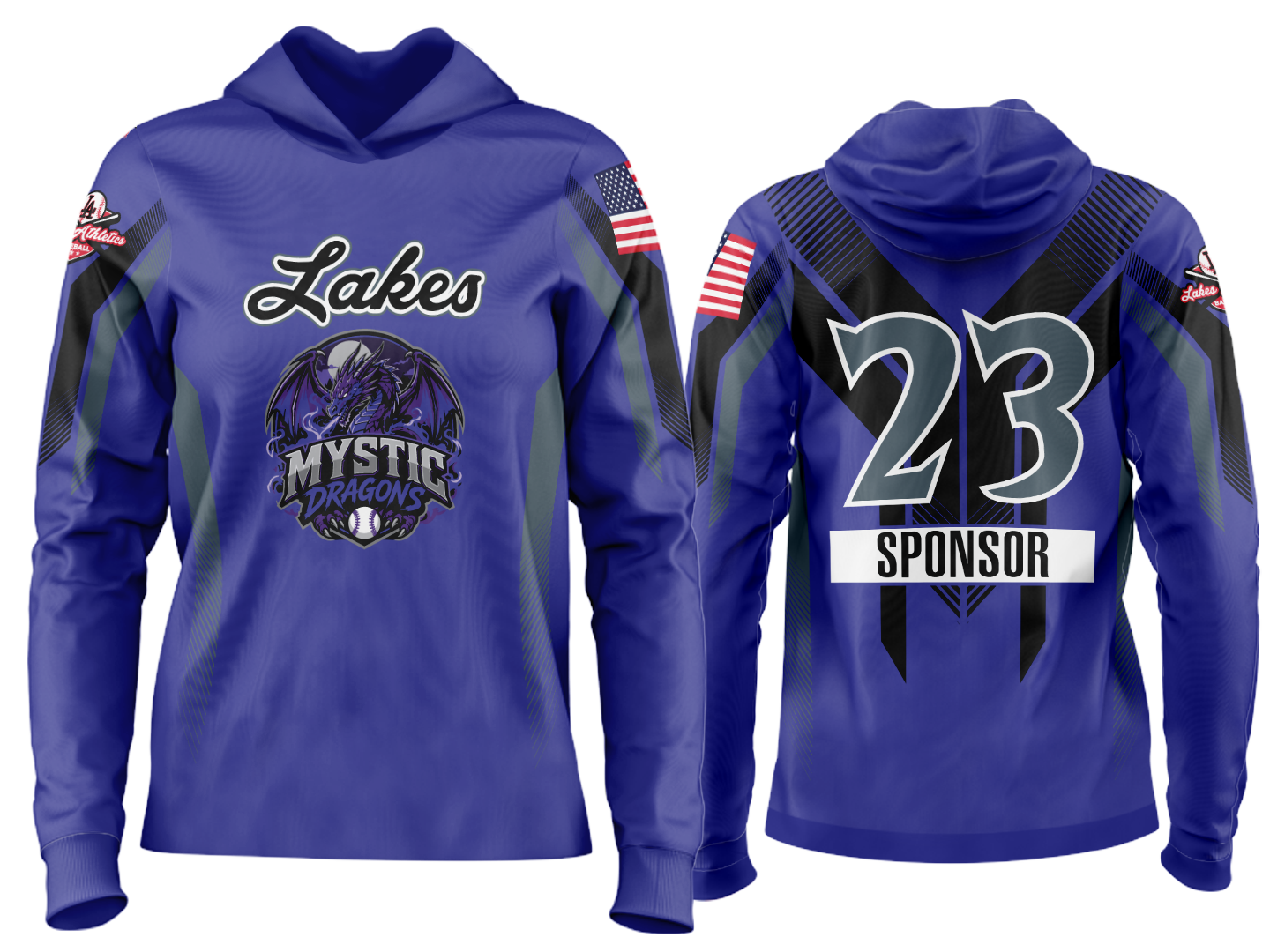 Custom Team Hoodie - Mystic Dragons