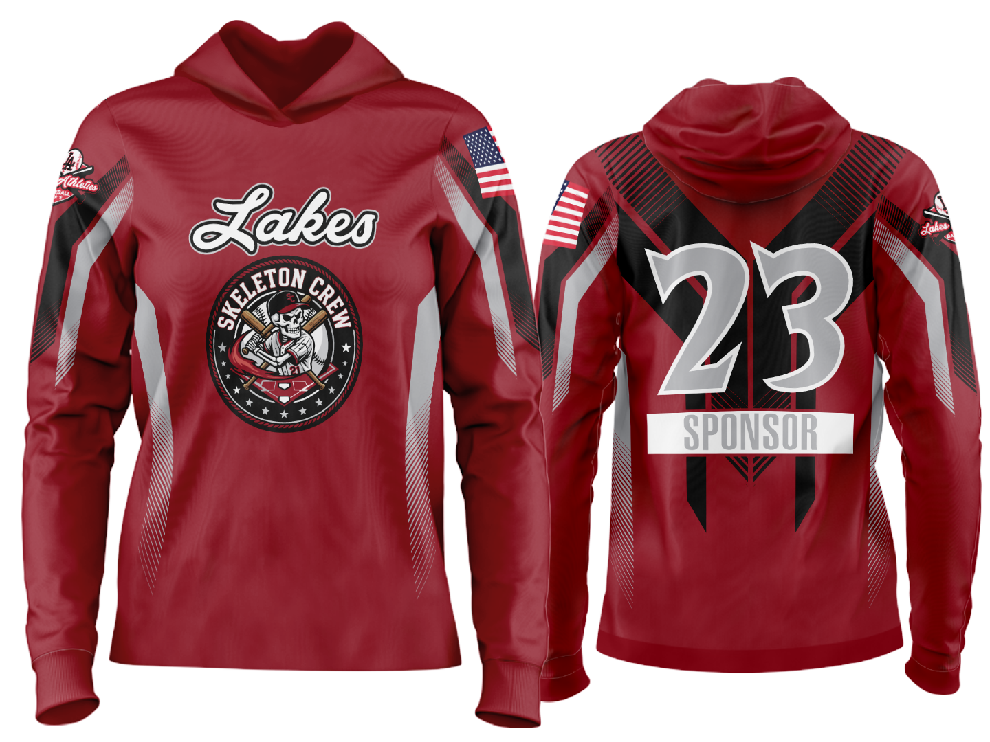 Custom Team Hoodie - Skeleton Crew