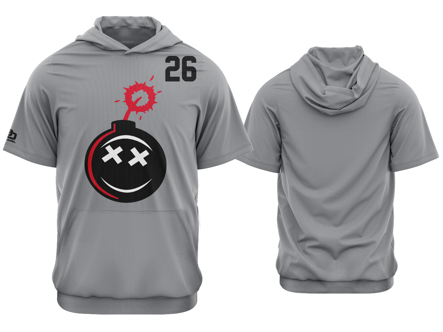Custom Hoodie Shooter - Charcoal