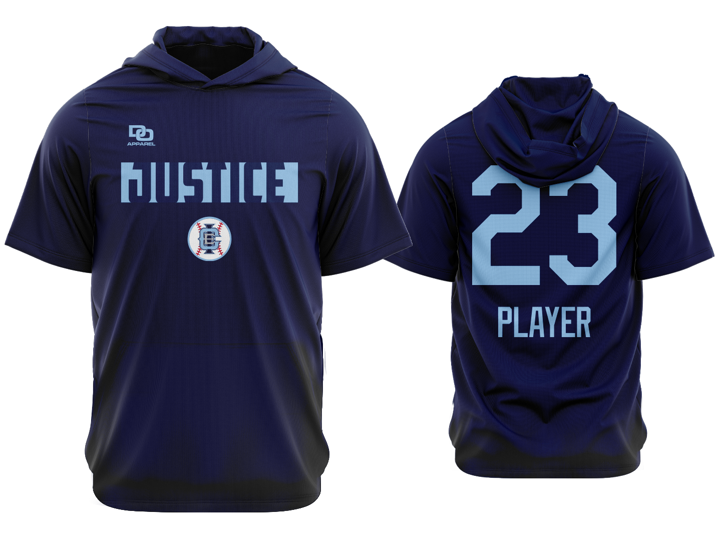 Custom Hoodie Shooter - Navy