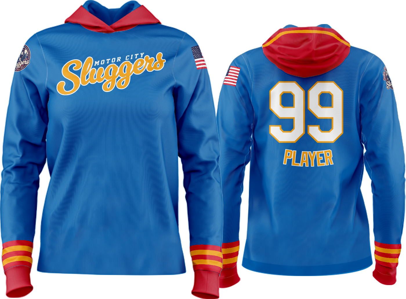 Custom Team Hoodie - Royal