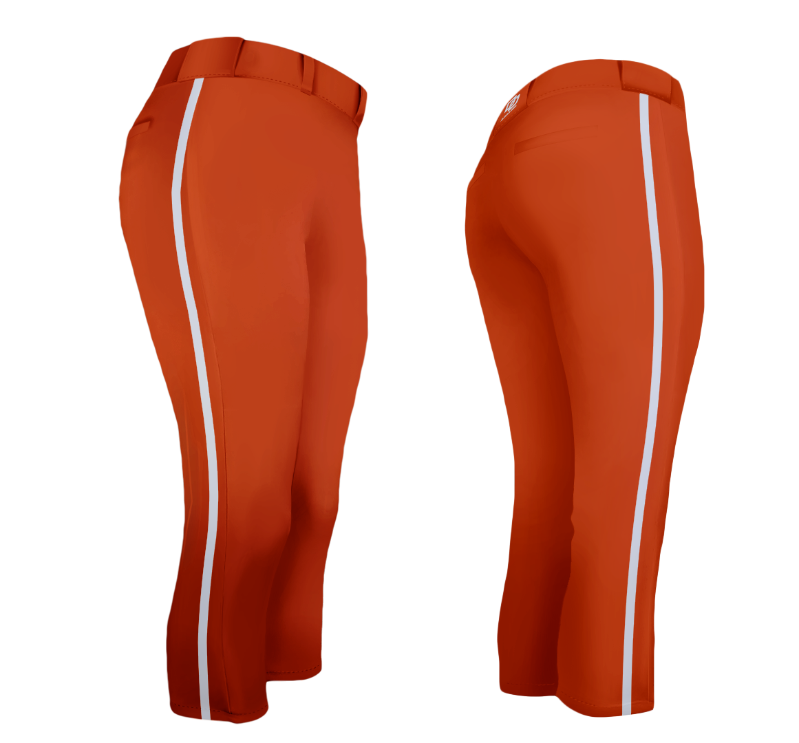 DO Custom Softball Pants - Orange
