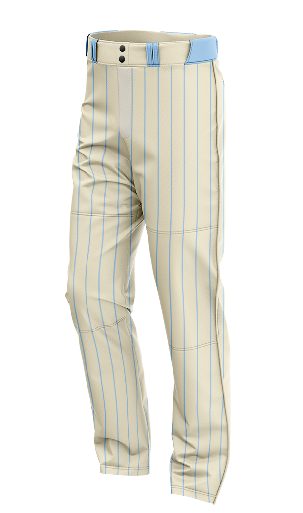 Custom Baseball Pant - Ivory Pinstripe