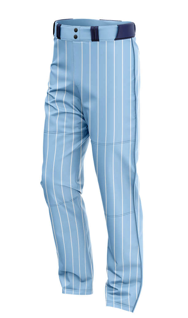 Custom Baseball Pant - Columbia Pinstripe