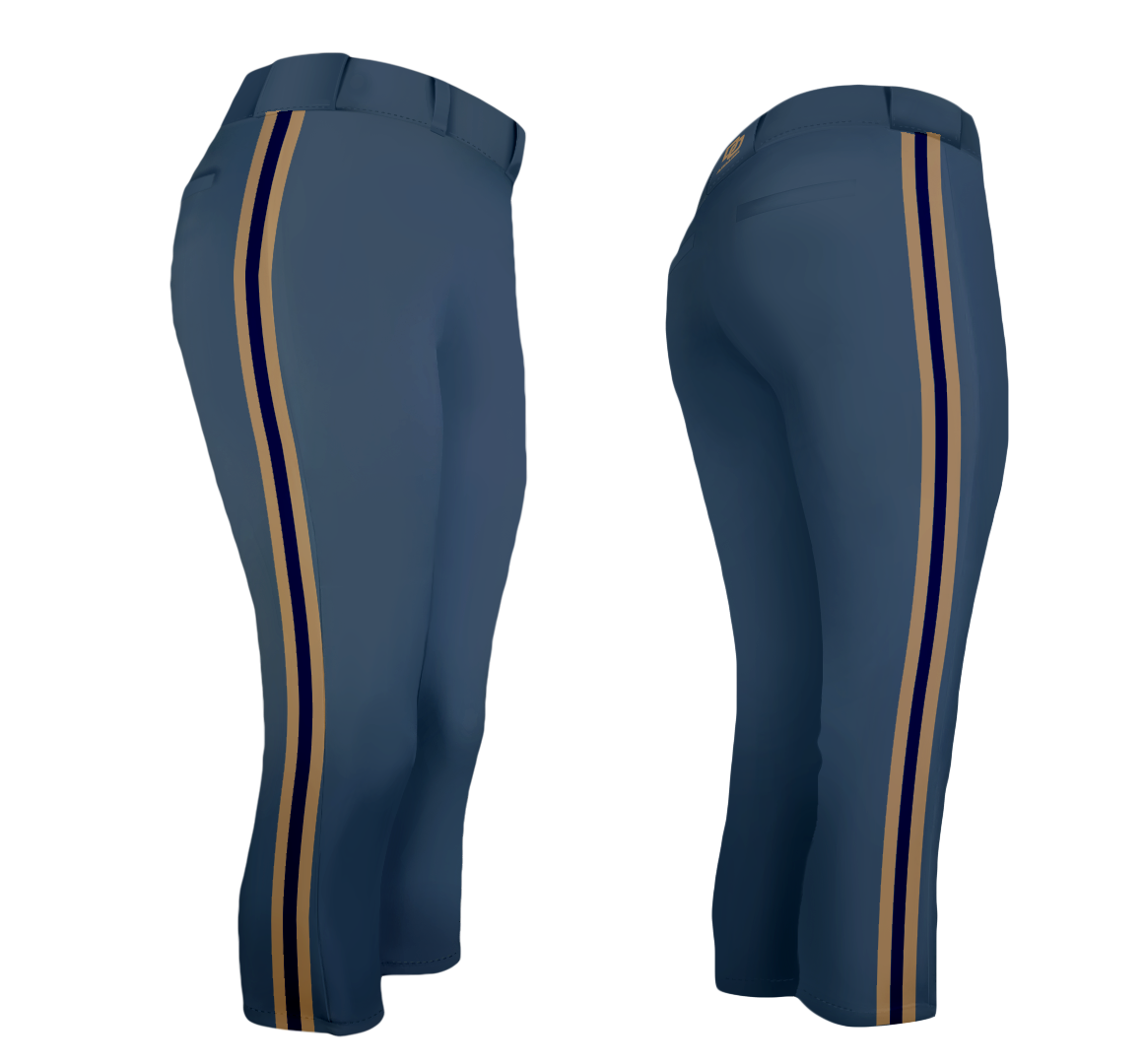 DO Custom Custom Softball Pants - Triple Charcoal