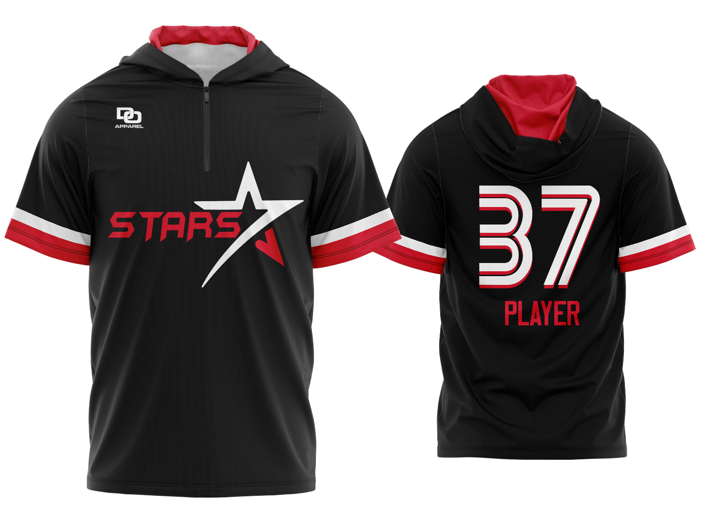 Custom Hoodie Shooter - Astros Black