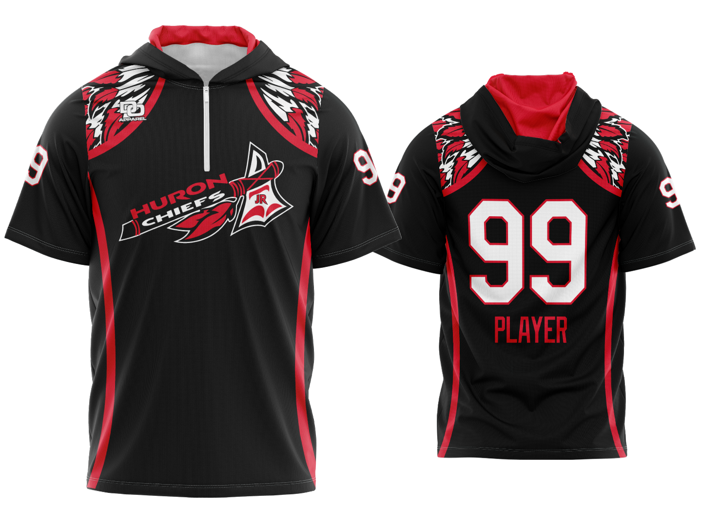 Custom Vapor Batting Jacket - Black
