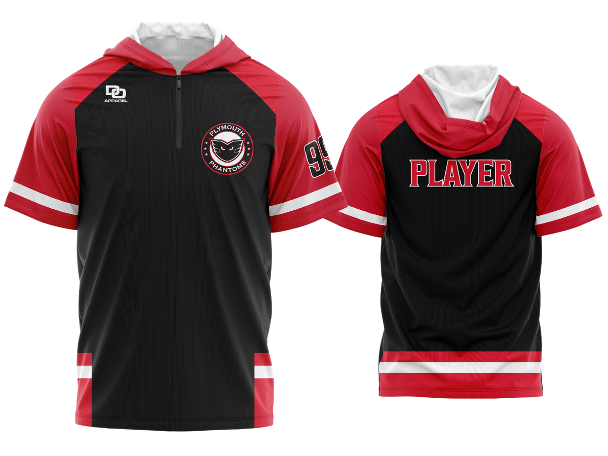 Custom Vapor Batting Jacket - Black