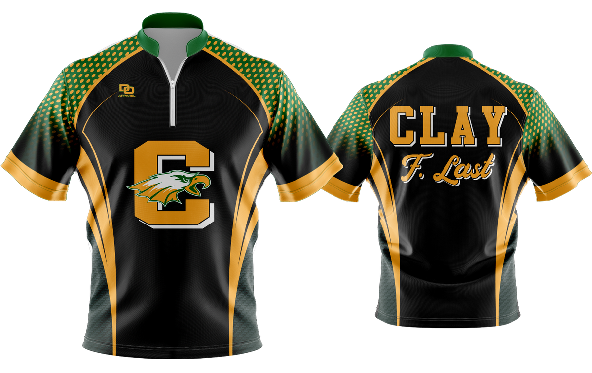 Custom FD QZ Taper Bowling Jersey - Opt 3