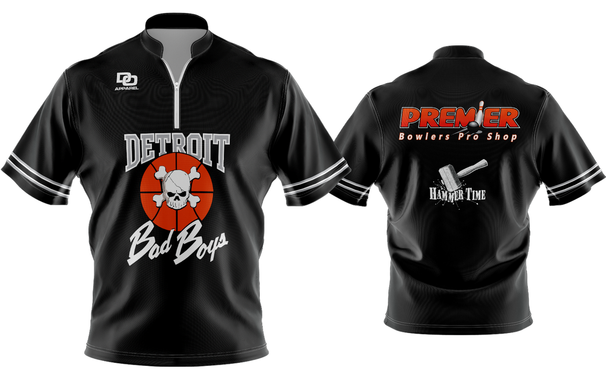 Custom FD QZ Taper Bowling Jersey - Bad Boys