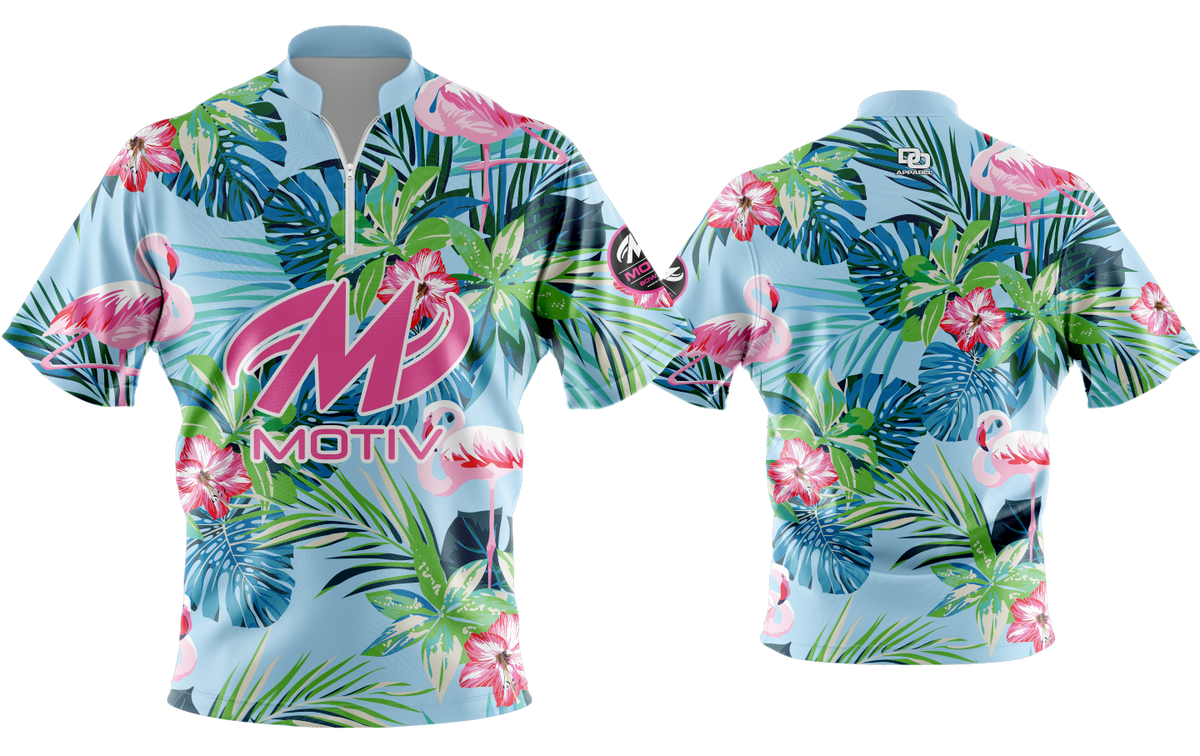 Custom FD QZ Taper Bowling Jersey - Leafy