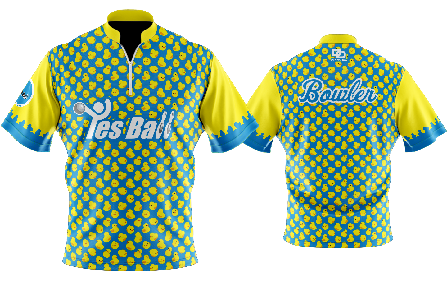 Custom Bowling Jersey - Ducky