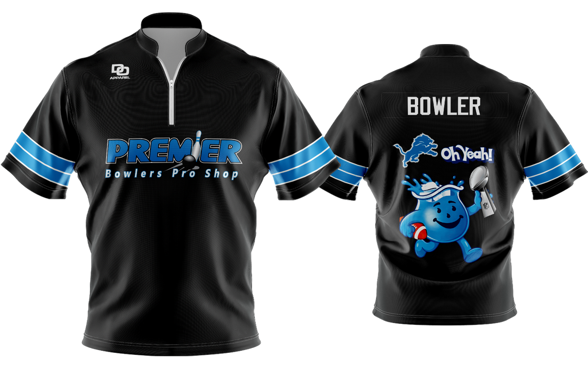 Custom FD QZ Taper Bowling Jersey - Premier
