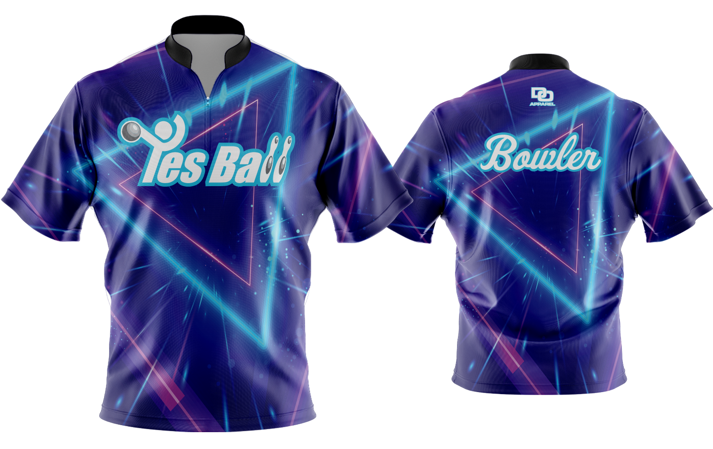 Custom Bowling Jersey - Neon