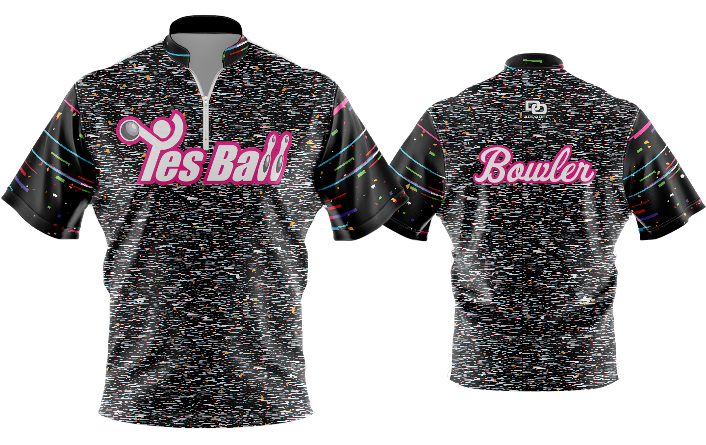 Custom Bowling Jersey -Static