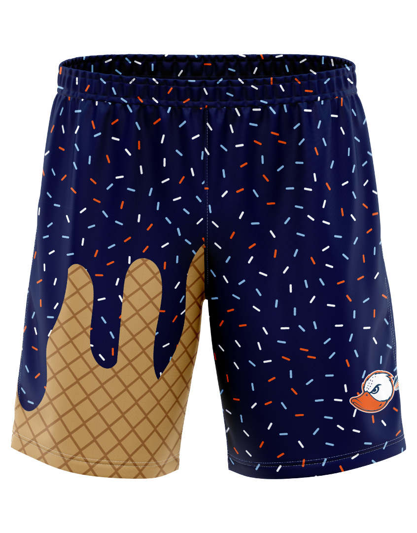 Custom Shorts - Drip Navy