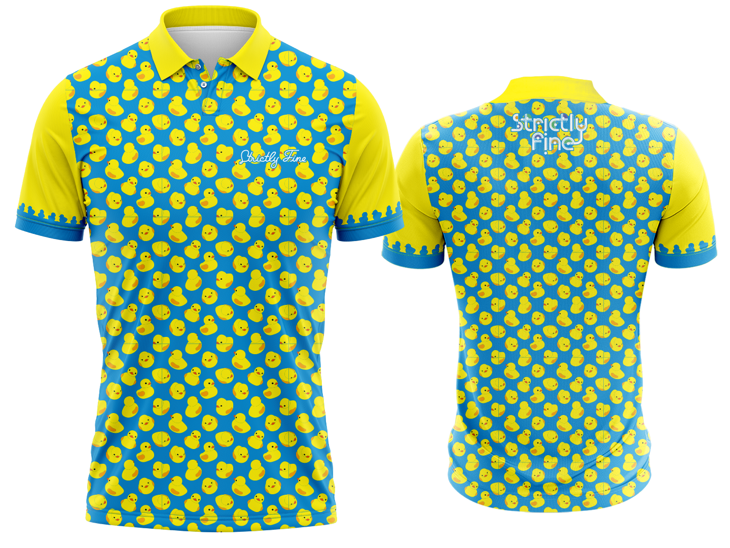 Custom Two-Button Polo - Rubber Duck
