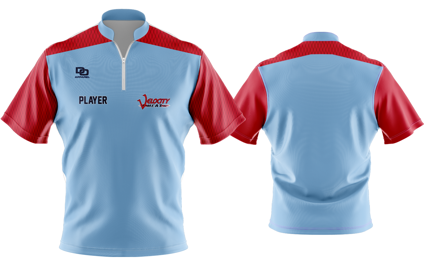 Custom Vapor Batting Jacket - Columbia