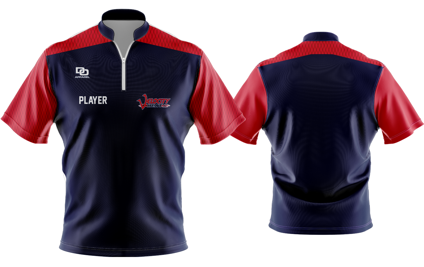 Custom Vapor Batting Jacket - Navy