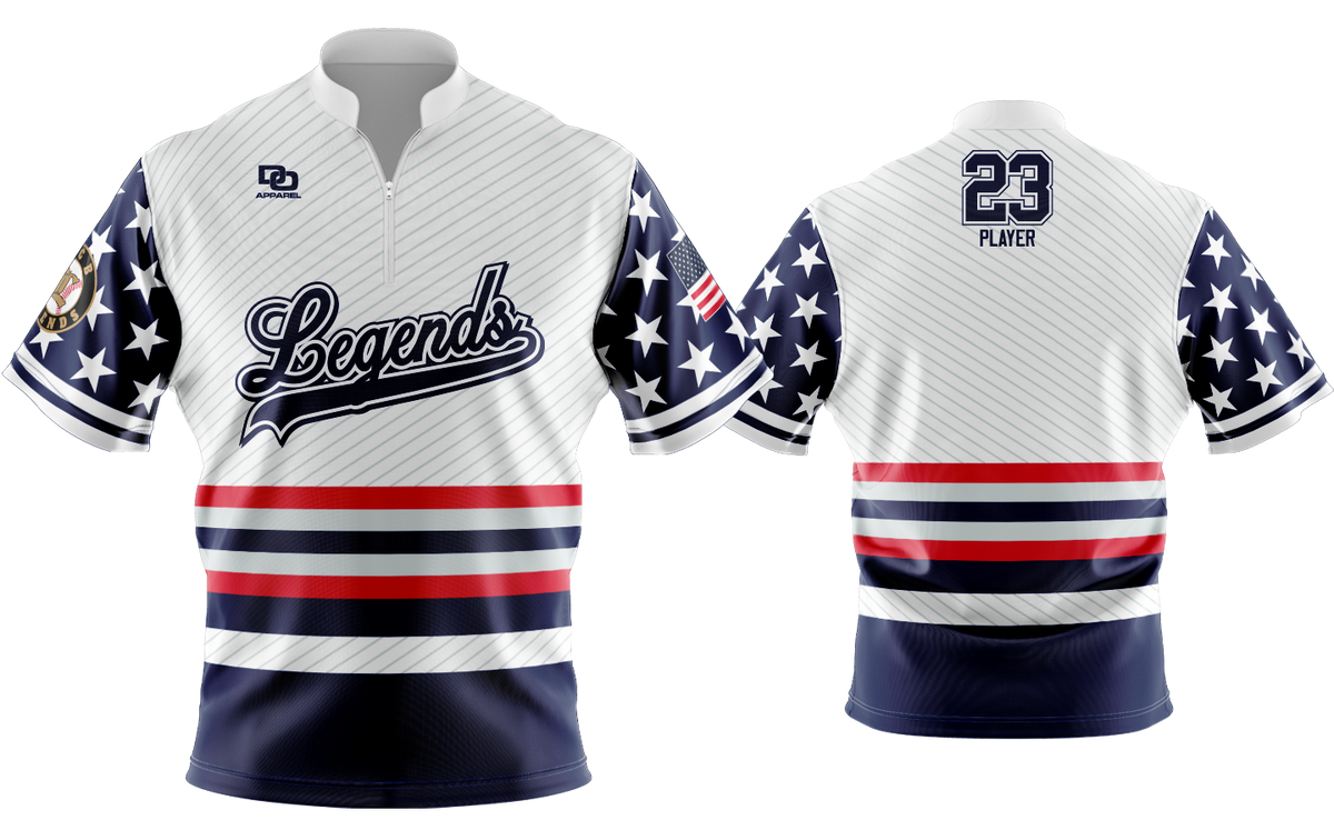 Custom Vapor Batting Jacket - USA Wild