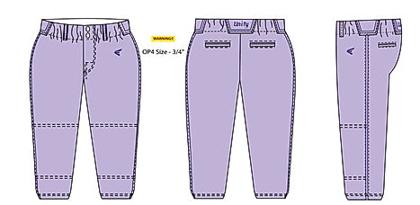 Easton Custom Fastpitch Pant - Lavender