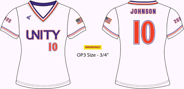 Easton Womens Jersey - White ROI