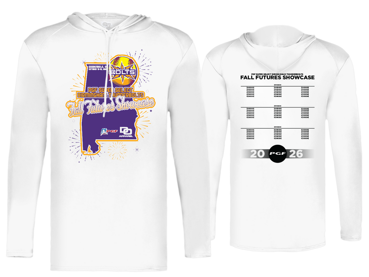 Unisex Hooded Long Sleeve T-Shirt - TBolts Future Showcase