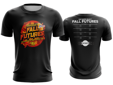 Tournament Tee - Fall Futures Black