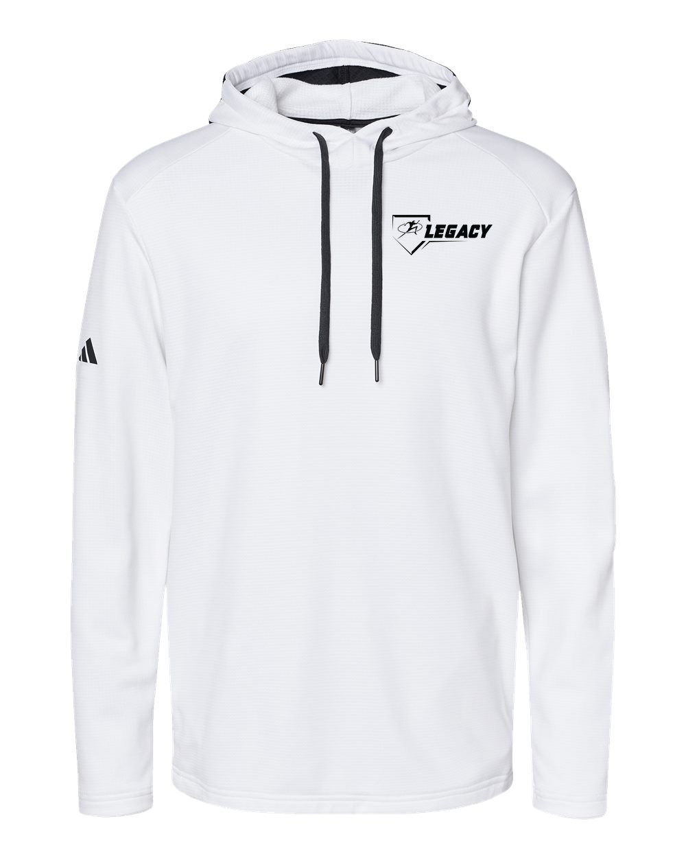Adidas Men's Textured Midweight Hoodie