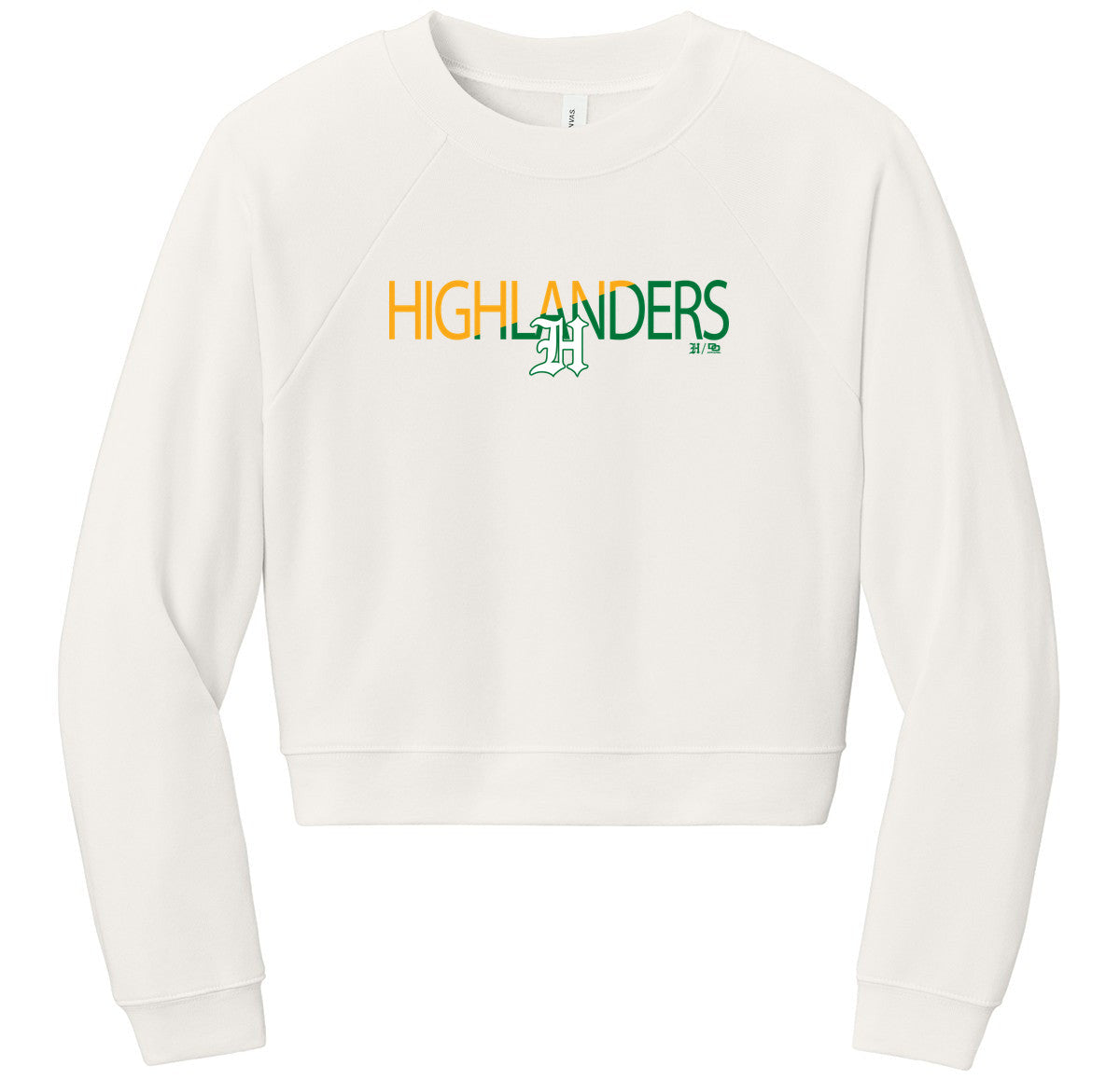 BELLA+CANVAS Women’s Raglan Sponge Fleece Crew