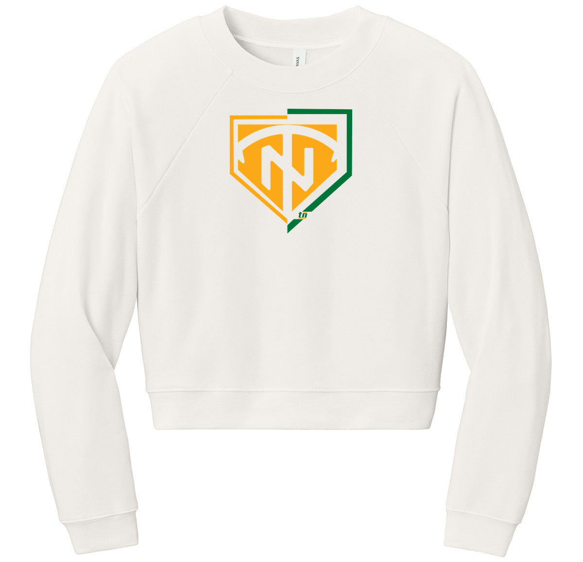 BELLA+CANVAS Women’s Raglan Sponge Fleece Crew