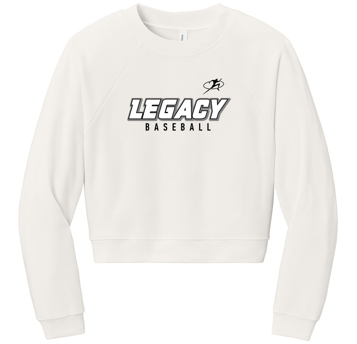 BELLA+CANVAS Women’s Raglan Sponge Fleece Crew