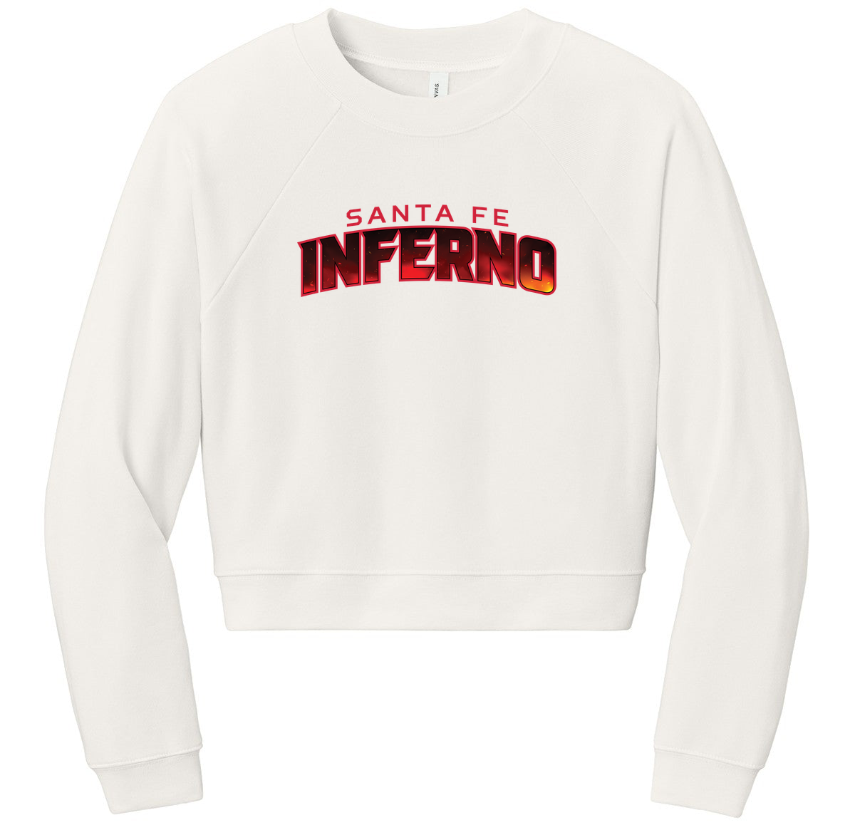 BELLA+CANVAS Women’s Raglan Sponge Fleece Crew