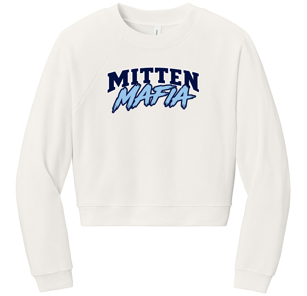 BELLA+CANVAS Women’s Raglan Sponge Fleece Crew