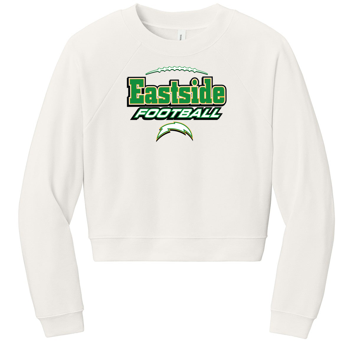 BELLA+CANVAS Women’s Raglan Sponge Fleece Crew