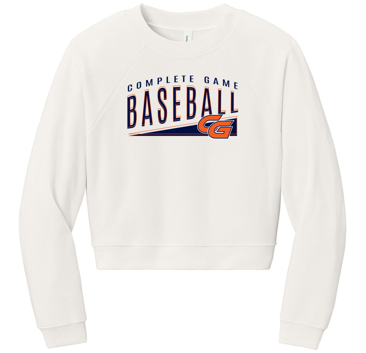 BELLA+CANVAS Women’s Raglan Sponge Fleece Crew