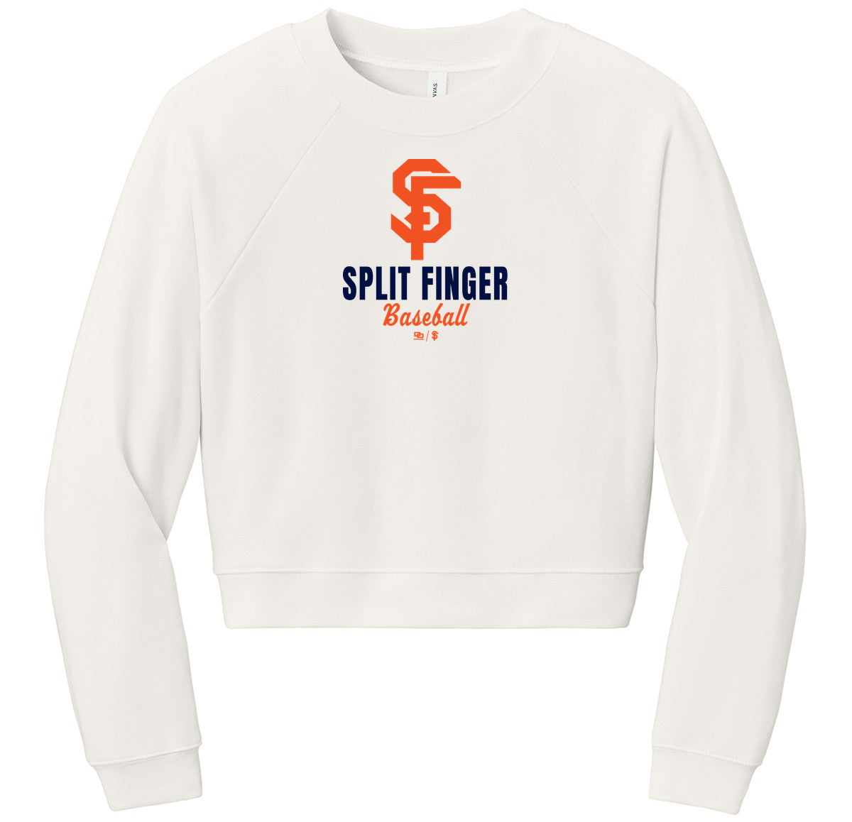BELLA+CANVAS Women’s Raglan Sponge Fleece Crew