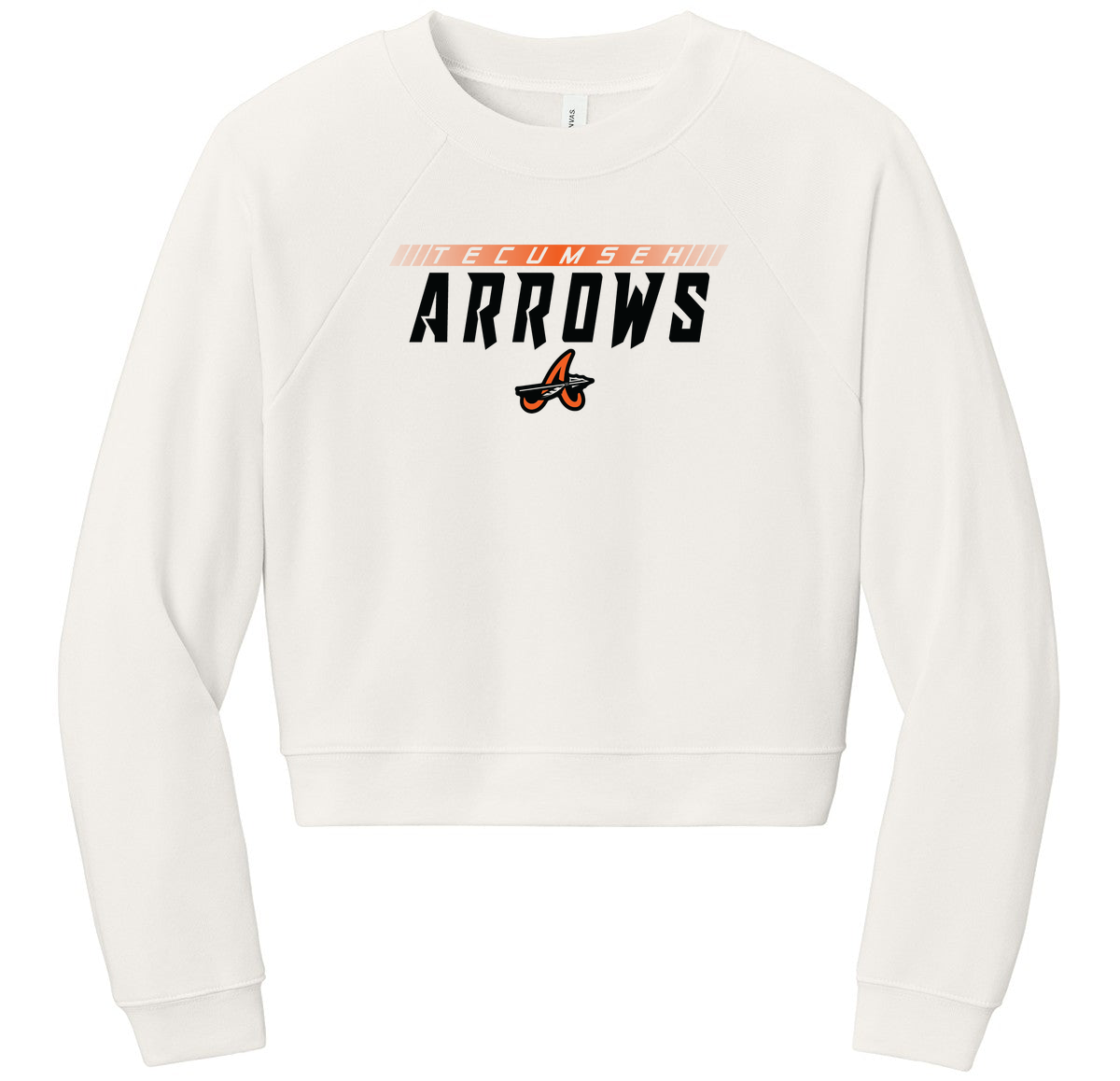 BELLA+CANVAS Women’s Raglan Sponge Fleece Crew