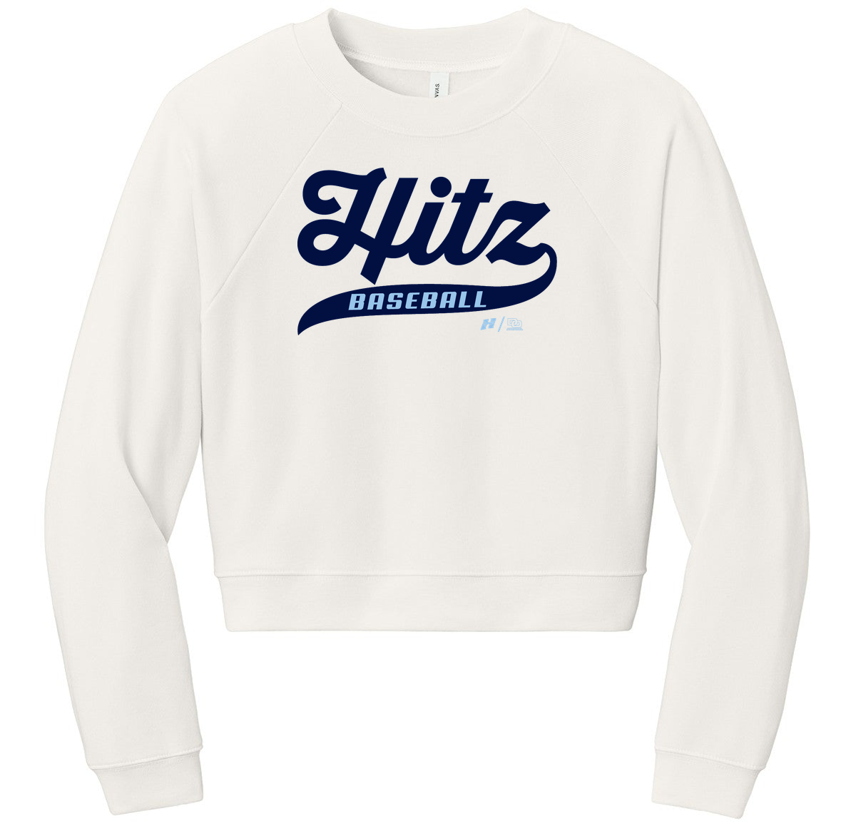 BELLA+CANVAS Women’s Raglan Sponge Fleece Crew