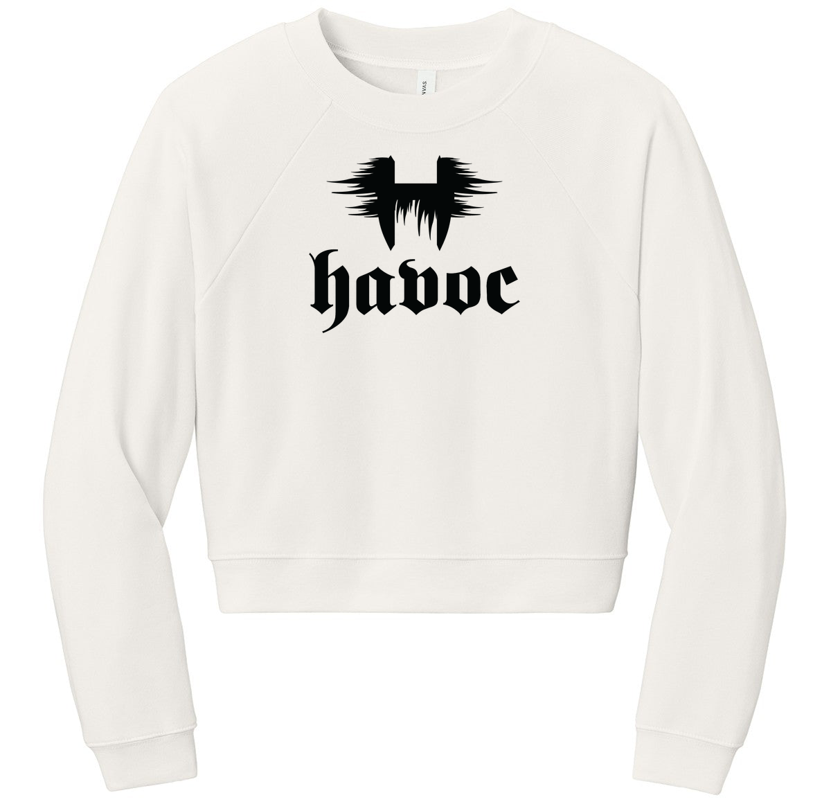 BELLA+CANVAS Women’s Raglan Sponge Fleece Crew
