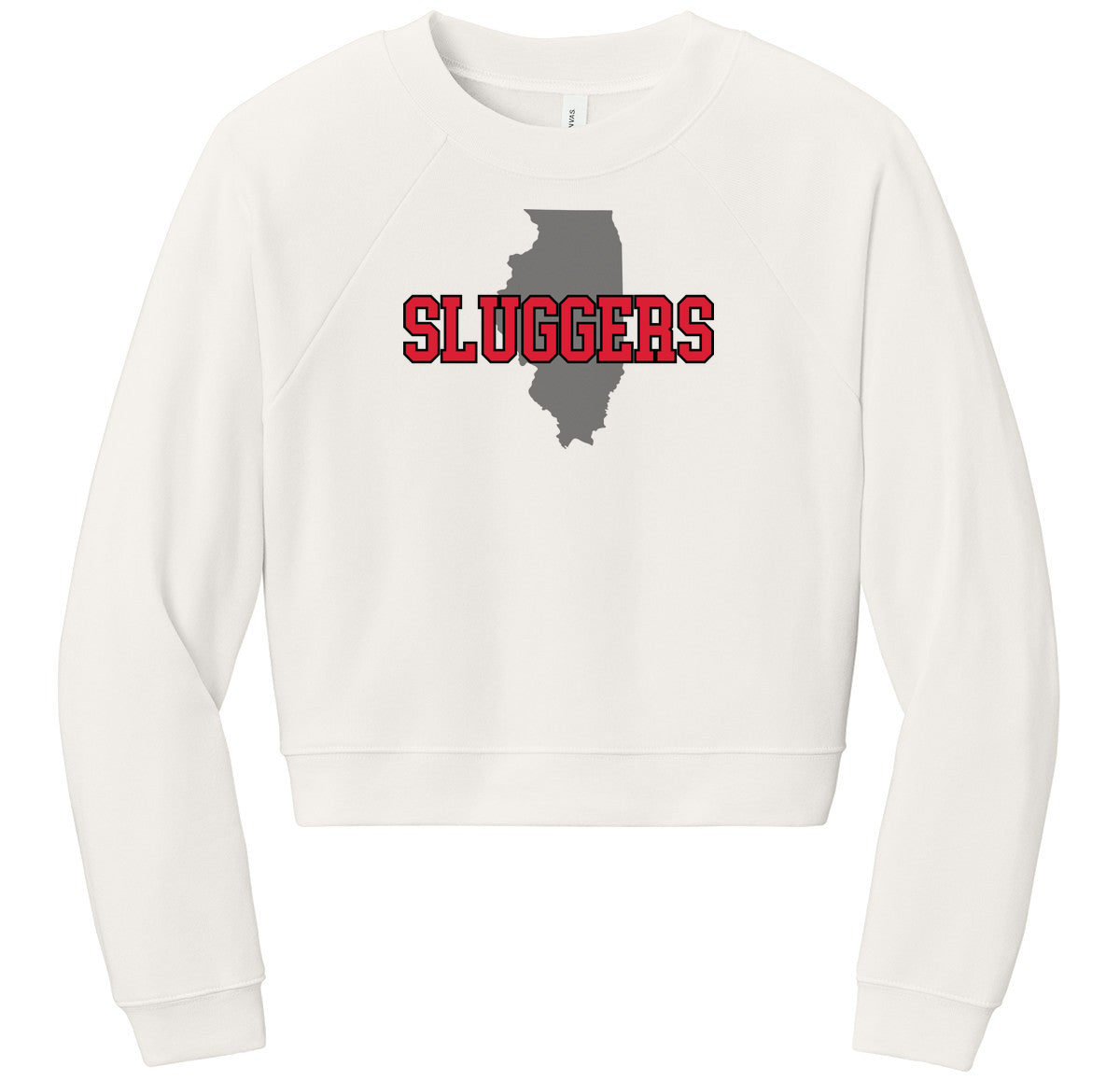 BELLA+CANVAS Women’s Raglan Sponge Fleece Crew