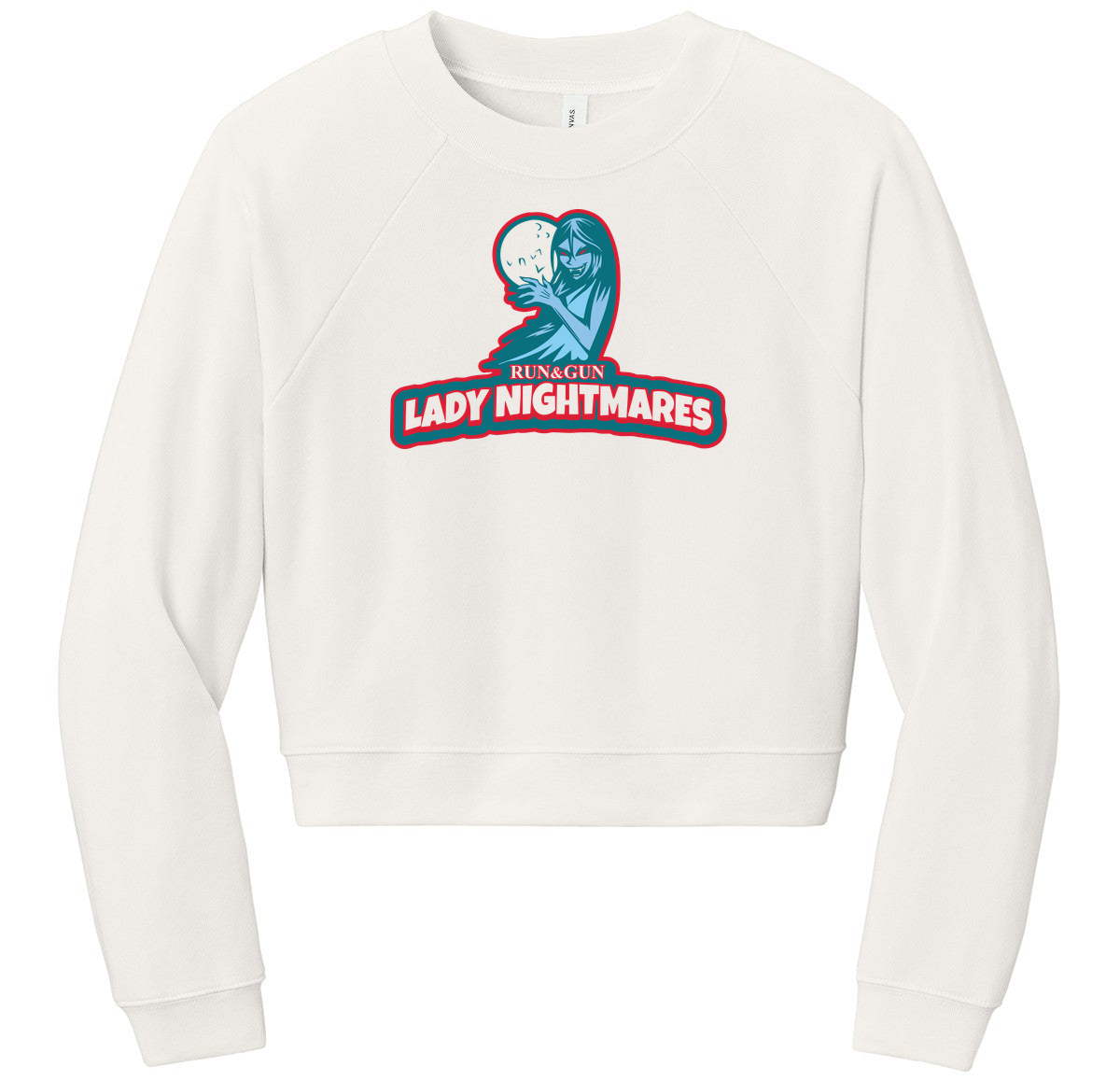 BELLA+CANVAS Women’s Raglan Sponge Fleece Crew