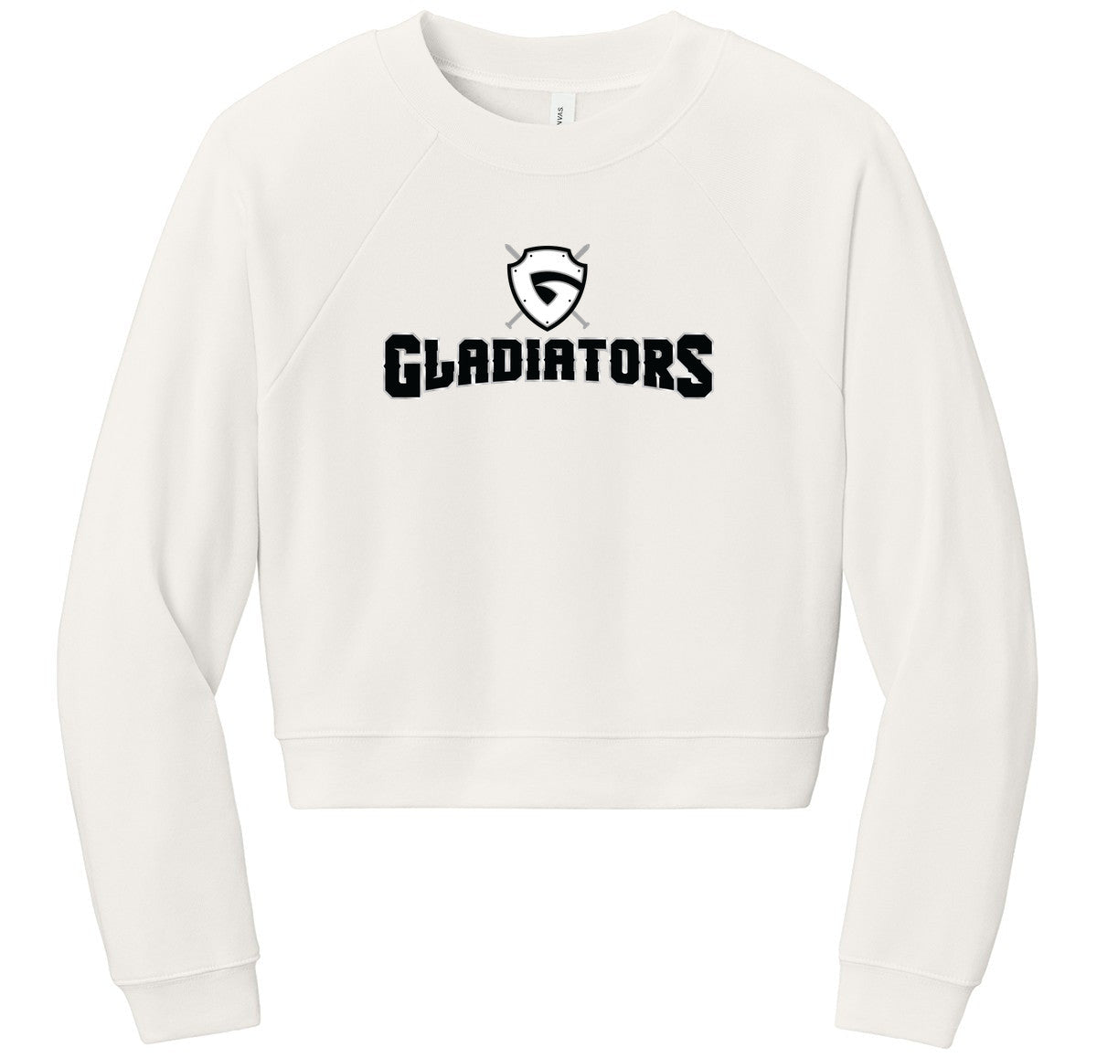 BELLA+CANVAS Women’s Raglan Sponge Fleece Crew