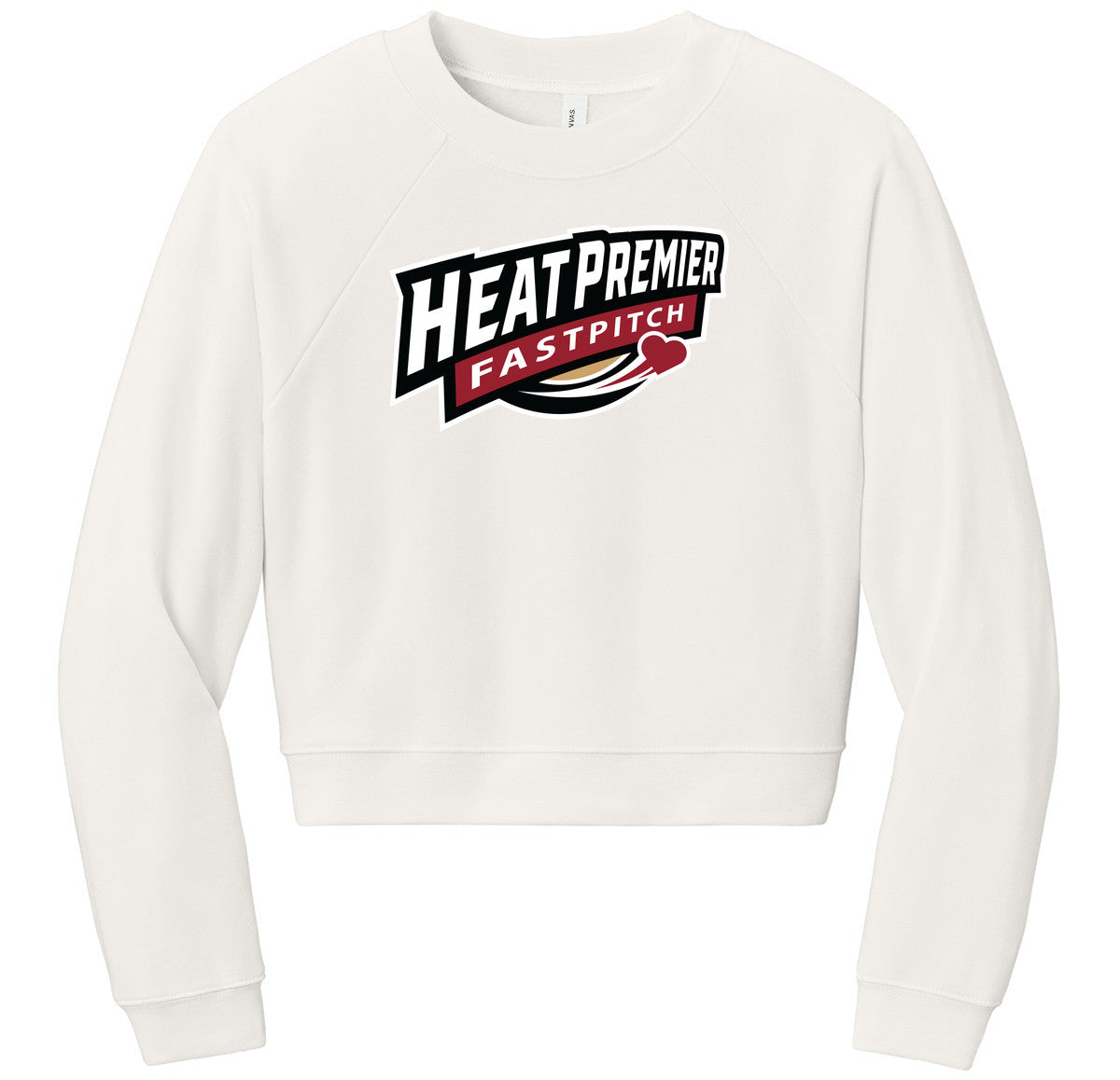 BELLA+CANVAS Women’s Raglan Sponge Fleece Crew