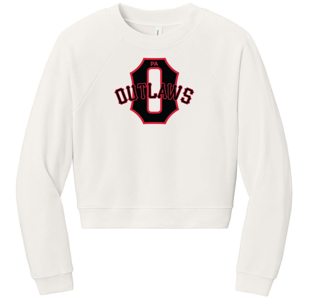 BELLA+CANVAS Women’s Raglan Sponge Fleece Crew