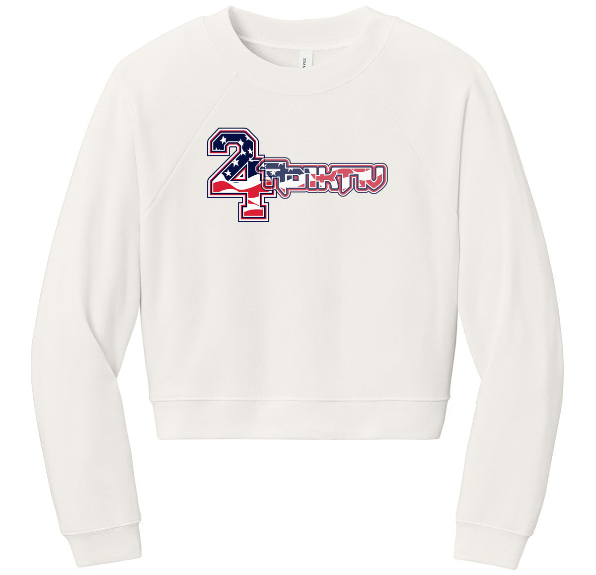 BELLA+CANVAS Women’s Raglan Sponge Fleece Crew