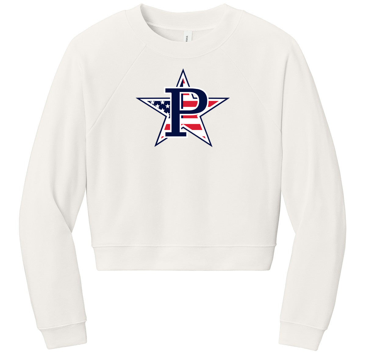 BELLA+CANVAS Women’s Raglan Sponge Fleece Crew