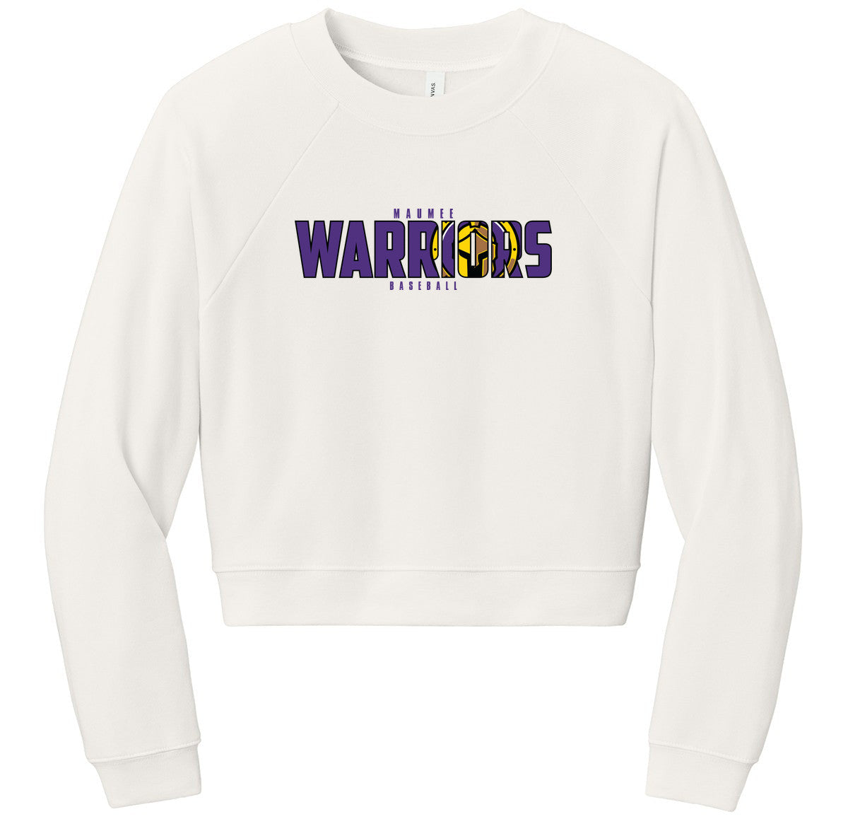 BELLA+CANVAS Women’s Raglan Sponge Fleece Crew